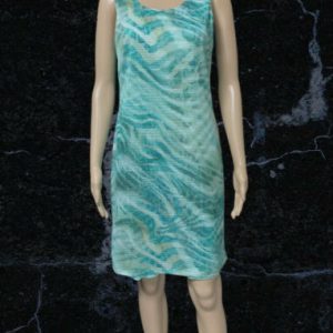 Yest Menthol Sleeveless Idalina Slip Dress