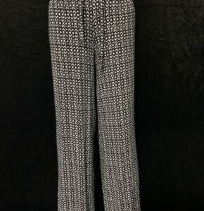 Next Patterned Wide Legged Palazzo Trousers Size 6