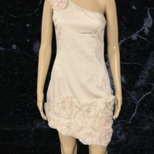 AX Paris One Shoulder 3D Floral Mini Dress Size 12