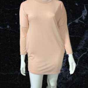 Love My Fashion Coral Jumper Dress / Tunic One Size