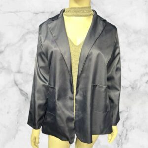 Navy Buttonless Blazer Size 4XL ( Uk 24 )