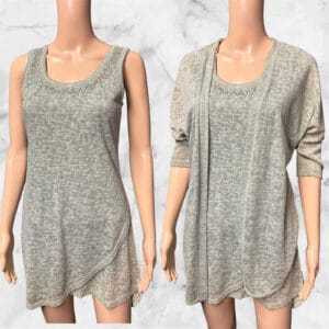Yest Grandprairie Light Olive Two Piece Set Size 8