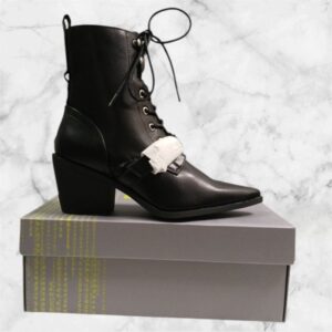 Koi Black Hawk Pointed Cowboy Boots