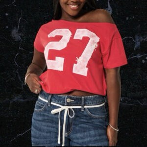 Hollister Red 27 T Shirt Size S ( Uk 6 )