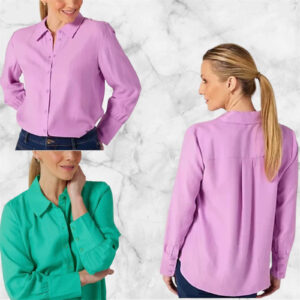 Ruth Langsford Button Front Womens Blouse